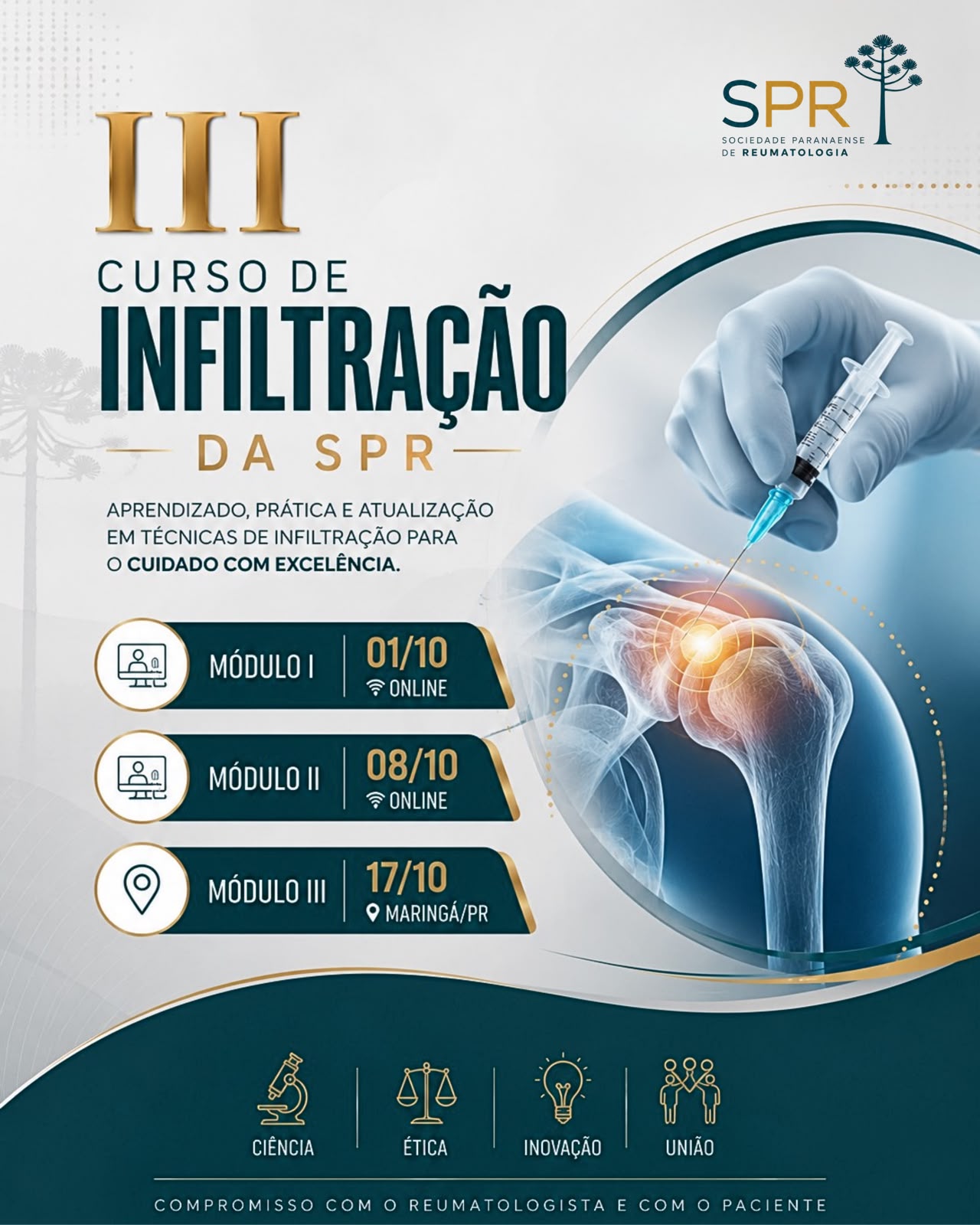 III Curso de Infiltração da SPR